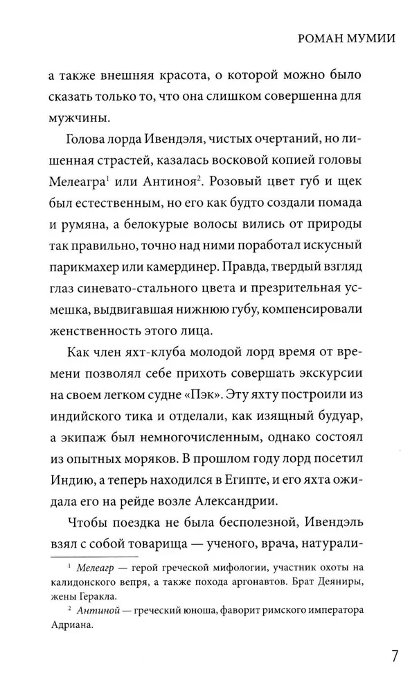 The Mummy's Novel