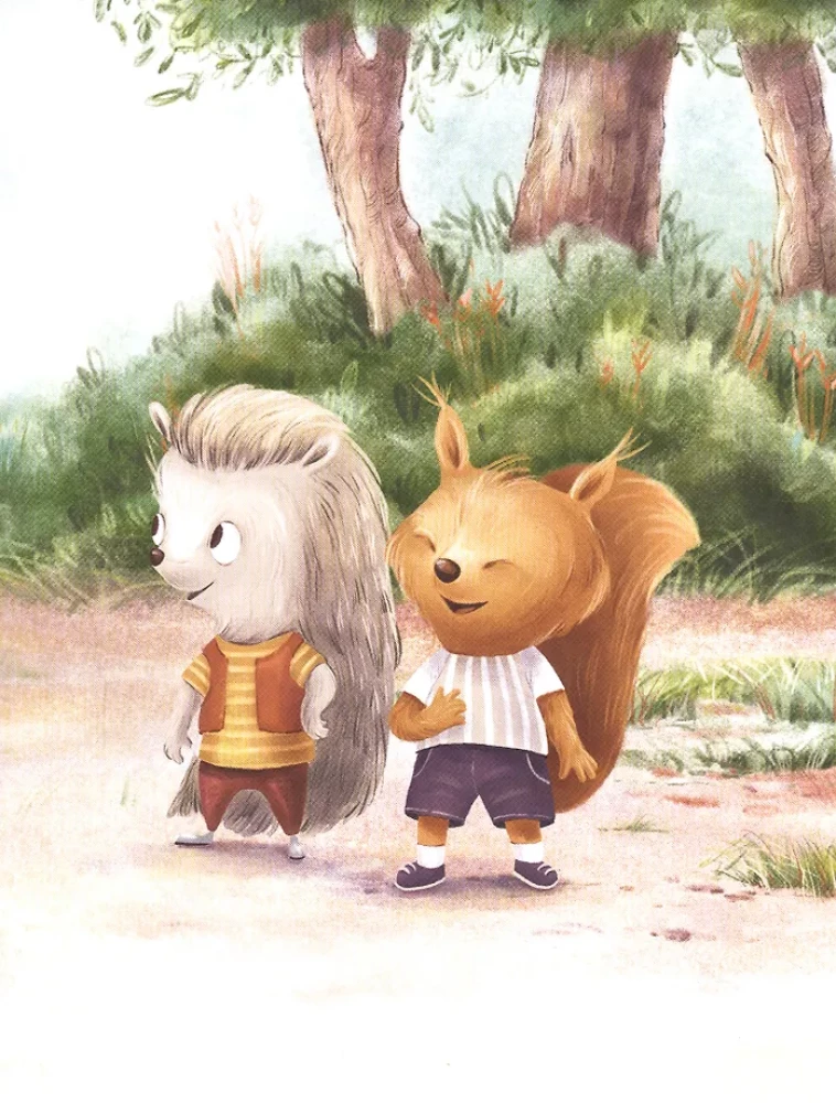 The Little Raccoon Finds Friends