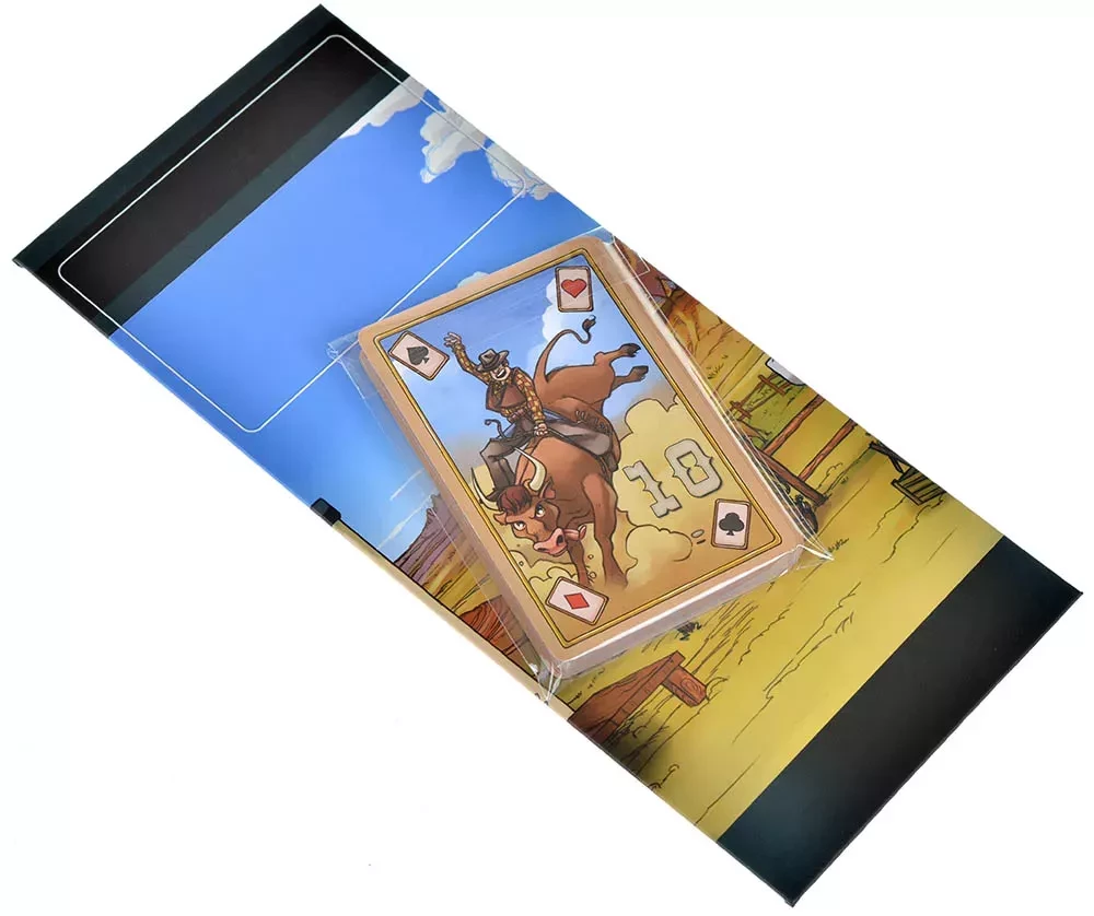 Tabletop game - Cowboys. Expansion for the tabletop game - Dice Town