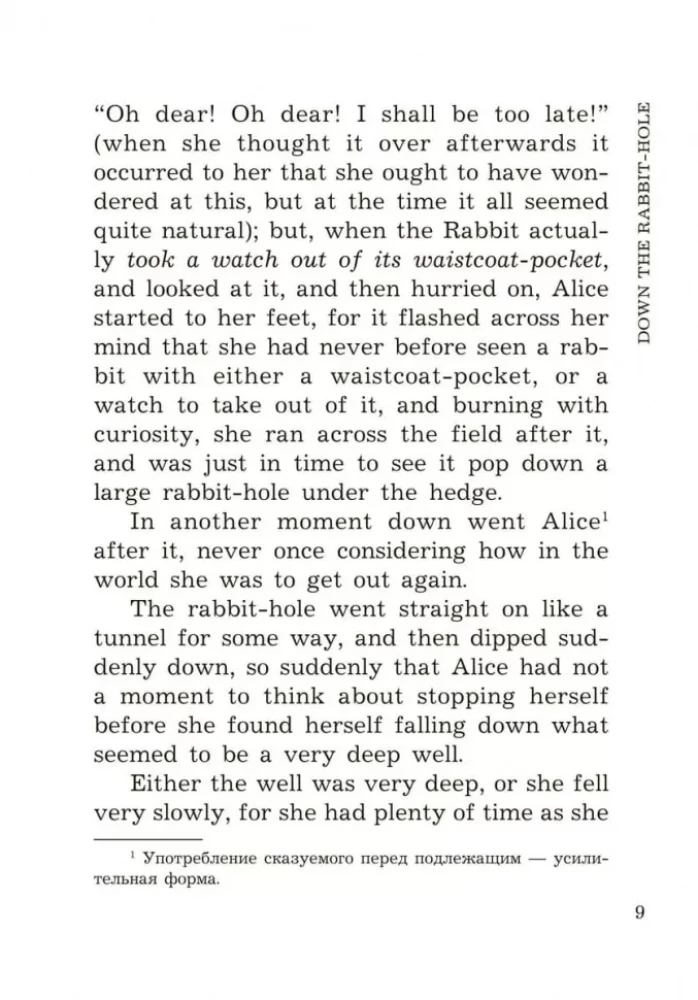 Alices Adventures in Wonderland = Alicja w Krainie Czarów. Alicja w Zajączkowym Lustrze