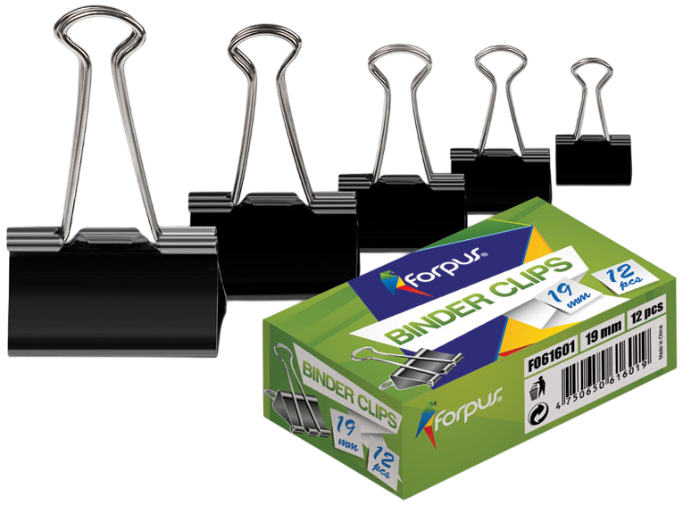 Paberiklambrid 32mm, (12 tk)