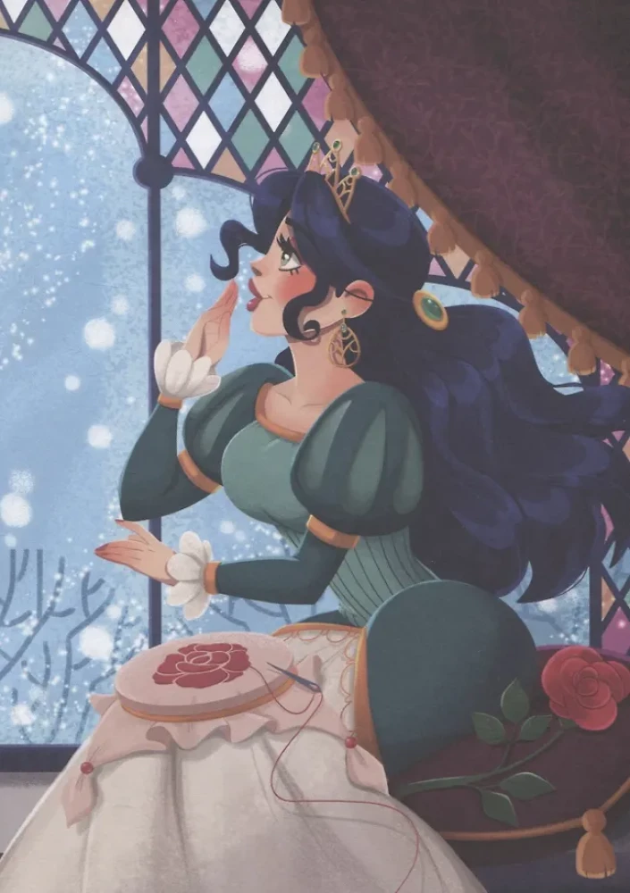 Snow White = Królewna Śnieżka