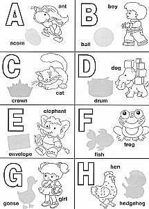 5 in 1. Das englische Alphabet