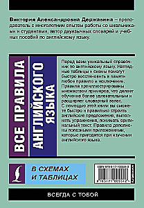 Wszystkie zasady języka angielskiego w schematach i tabelach
