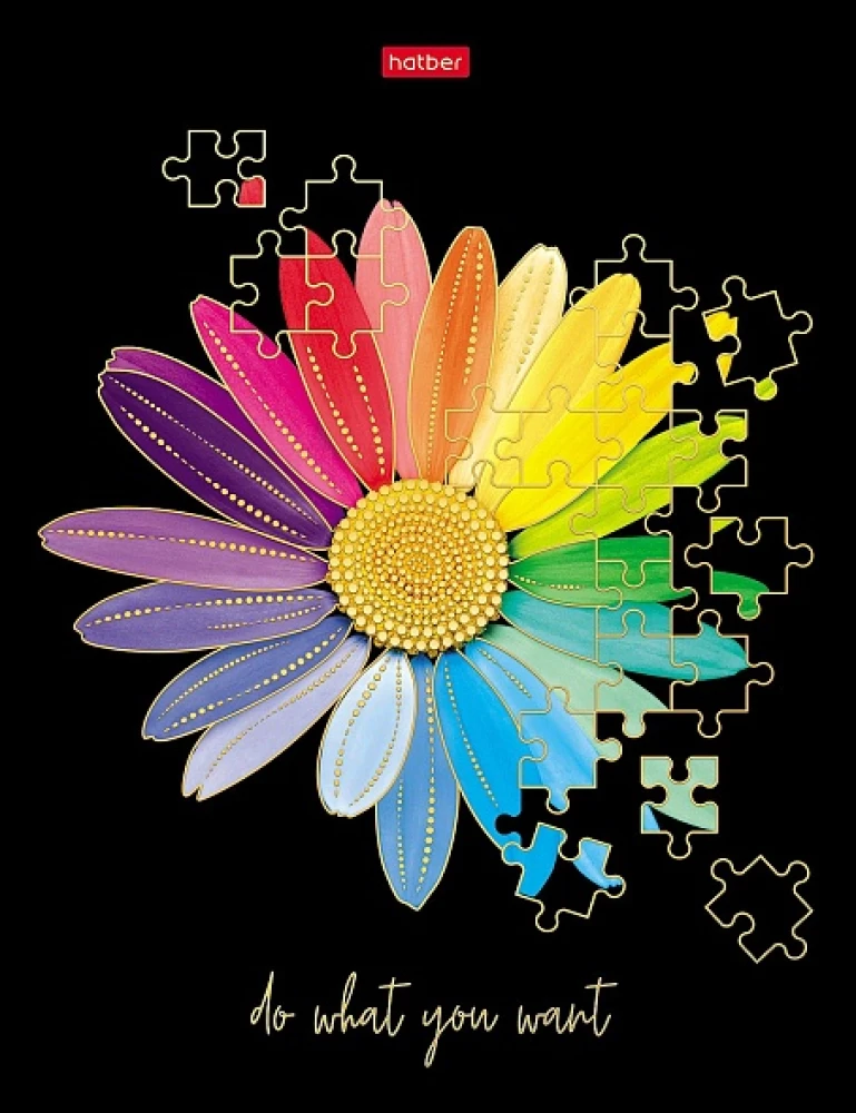 Biznesa blociņš A5 - Ziedu kaleidoskops (līnija)