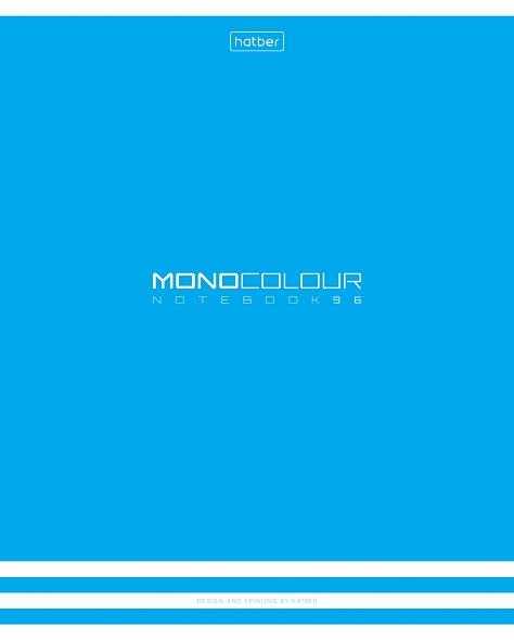 Notatnik - MONOCOLOUR, 96 stron, kratka