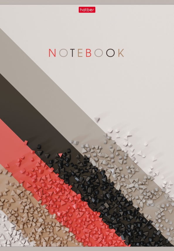 A4 formāta piezīmju grāmata - Mākslas līnijas (kaste)