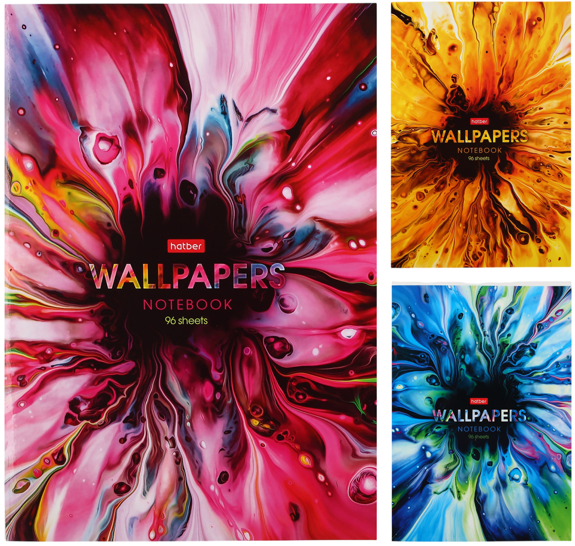 Тетрадь А4 - Калейдоскоп (клетка)