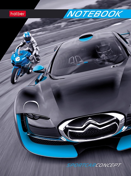 A6 Notepad - At High Speed (Checkered)