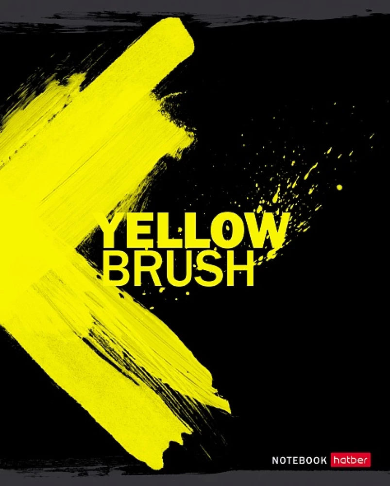 A5 Notebook - Series: Brush Stroke (Squared)