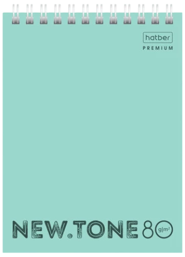 Notebook A6 - NEWtone PASTEL. Mint (grid)