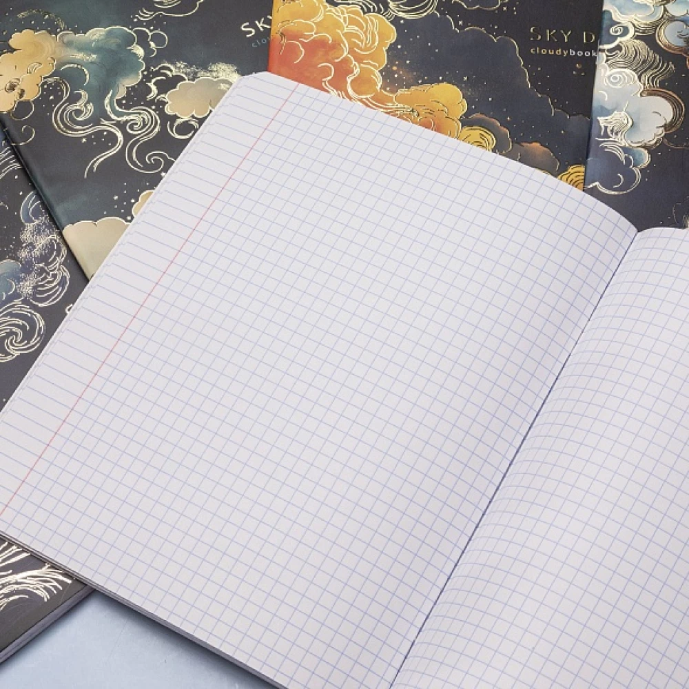 Notizbuch A5 - Serie: Sky Design
