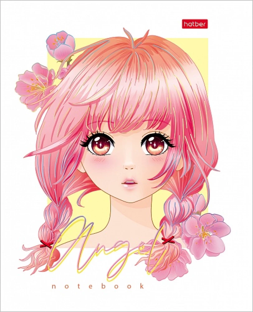 A5-Notizbuch Serie: Engel Anime (kariert)