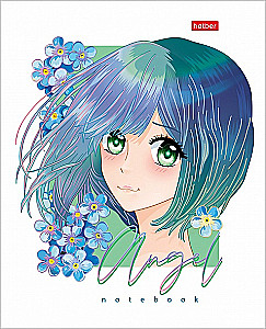 A5-Notizbuch Serie: Engel Anime (kariert)