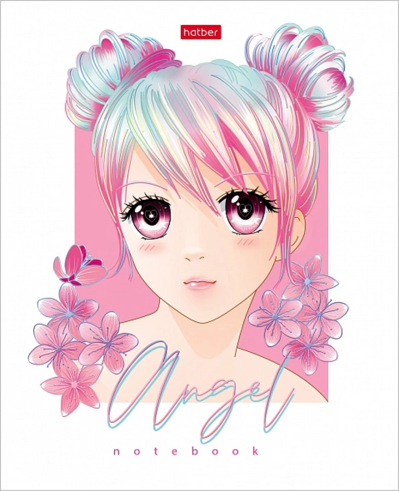 A5-Notizbuch Serie: Engel Anime (kariert)