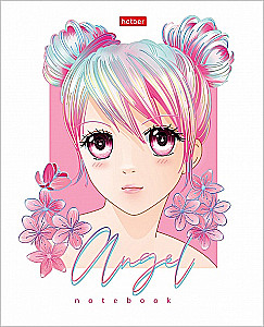 A5-Notizbuch Serie: Engel Anime (kariert)