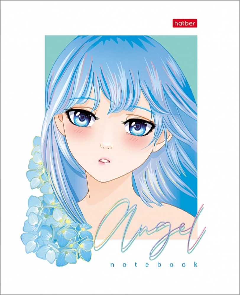 A5-Notizbuch Serie: Engel Anime (kariert)