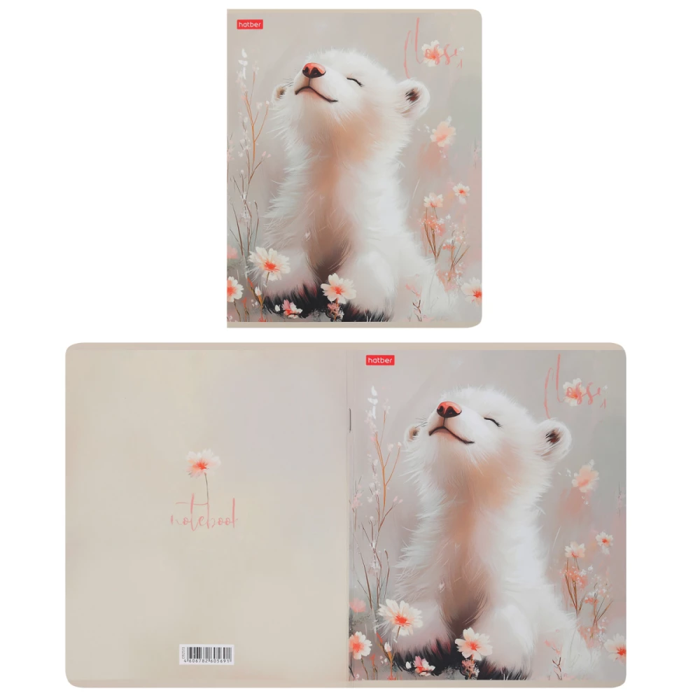 A5 Notebook - Flossy (grid)