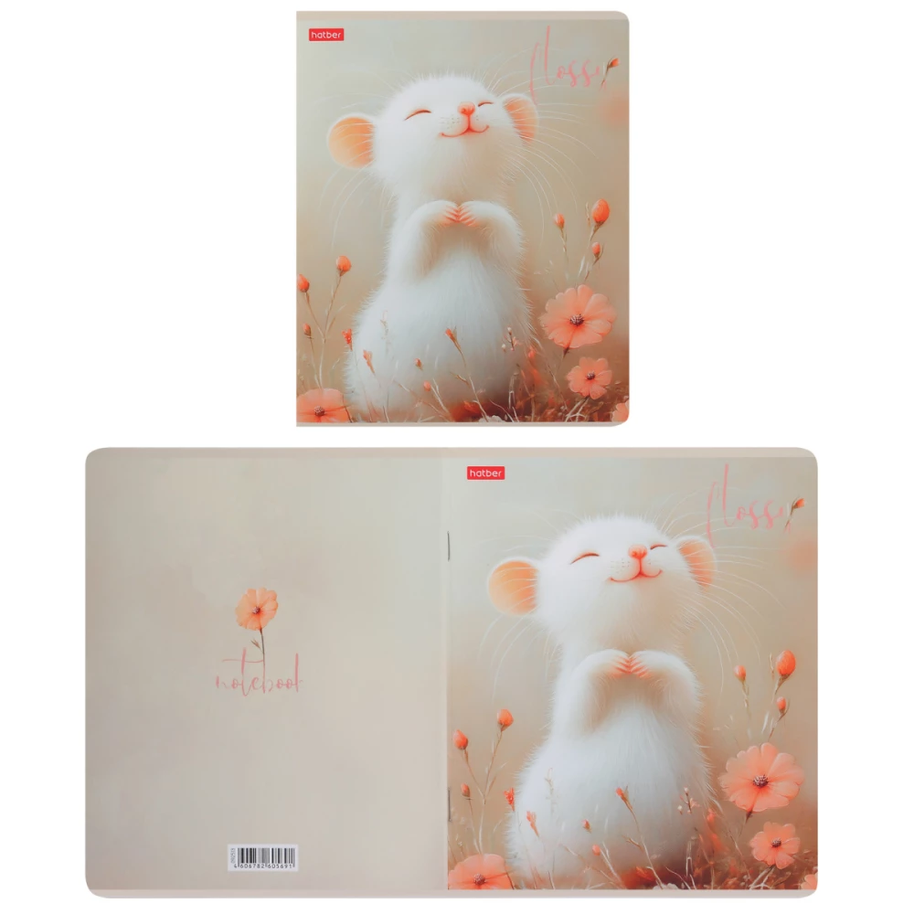 A5 Notebook - Flossy (grid)
