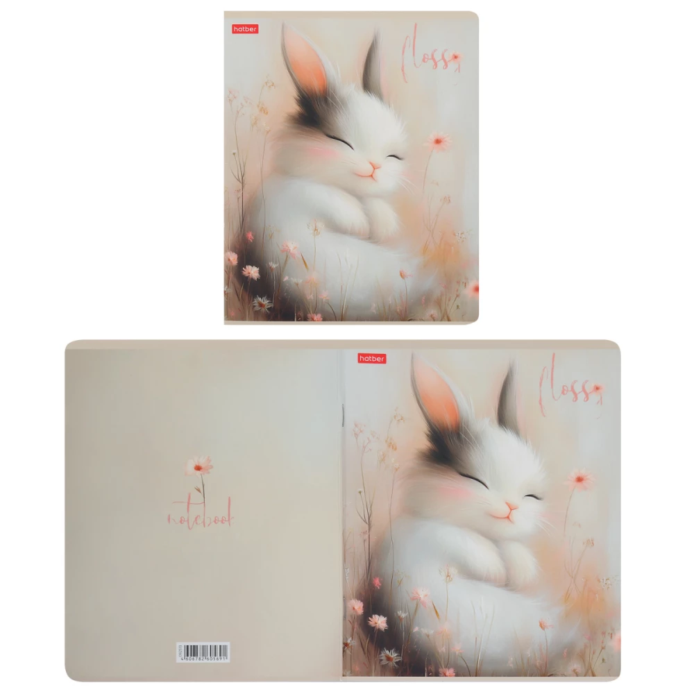 A5 Notebook - Flossy (grid)