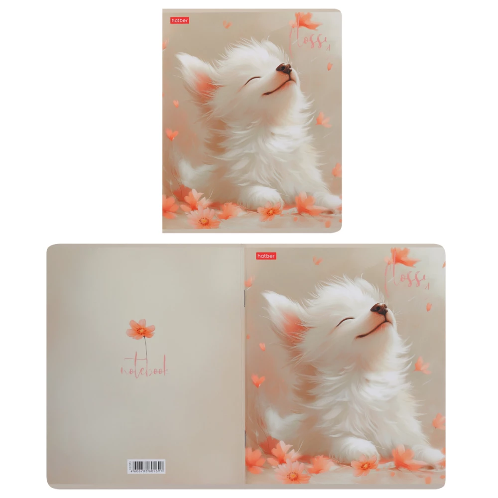 A5 Notebook - Flossy (grid)