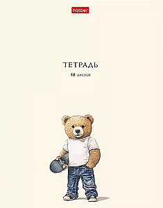 A5 Notebook - Fashionable Bears (Checked)