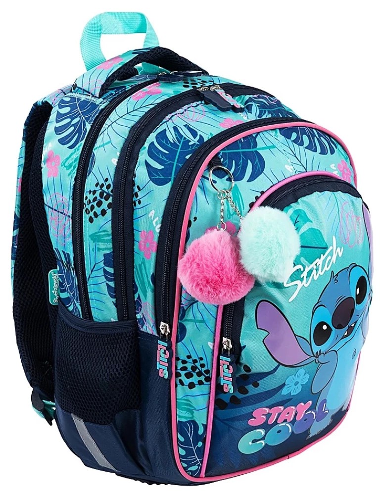 Backpack with Four Compartments Stitch Stay Cool