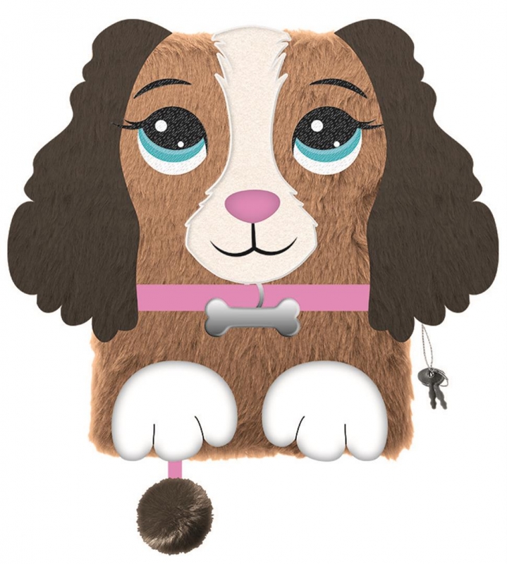 Dienasgrāmata ar atslēgu 3D - Mīļais CAVALIER, A5, 96 lapas