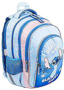 Backpack with four compartments Stitch Beach Happy