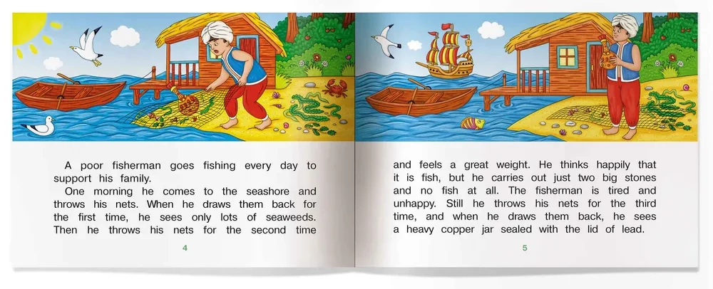 The Story of the Fisherman = Bajka o rybaku