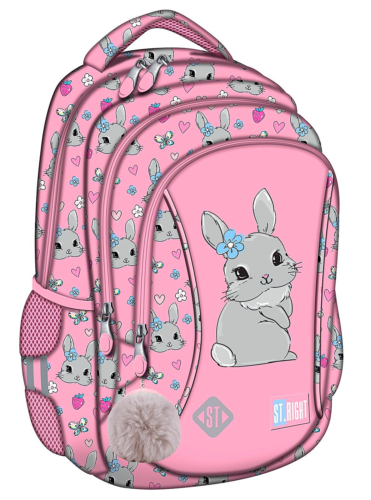 Rucksack mit drei Fächern Cute Rabbit