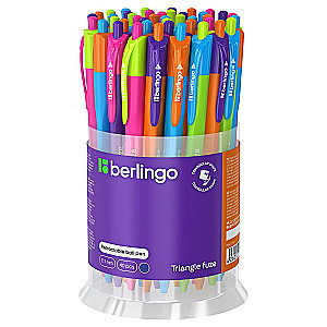 Ballpoint Pen - Triangle Fuze, 0.7 mm, blue, assorted