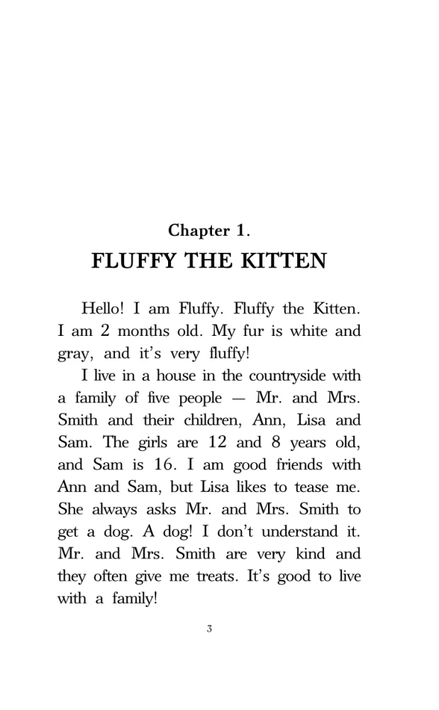 Fluffy The Kitten. Level 1