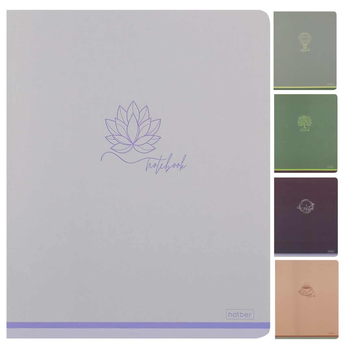 Zeszyt A5 - seria: Lakonicznie (kratka)