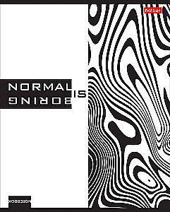 Notebook A5 - series: Monochrome (grid)