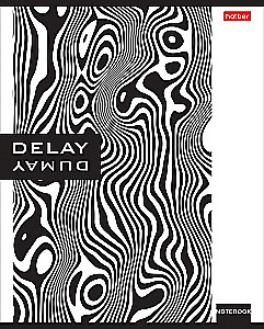 Notebook A5 - series: Monochrome (grid)