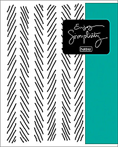 Notebook A5 - series: Enjoy the Lightness (grid)