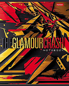 Notizbuch A5 - Serie: The glamour crash (gängig linierte)