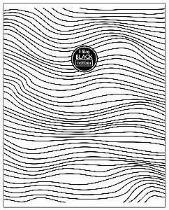 Notebook A5 - series: I Like Black (grid)