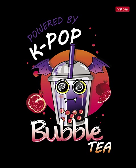 Zeszyt A5 - seria: Bubble tea (kratka)