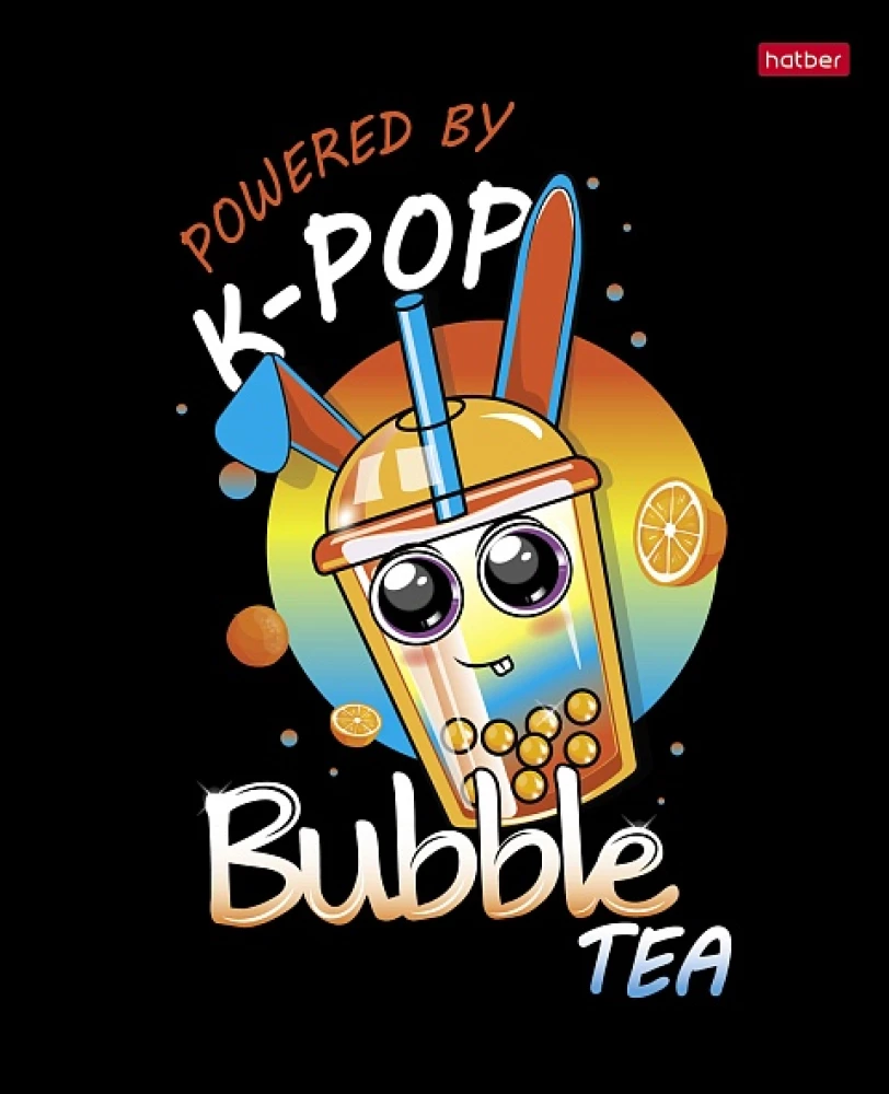 A5 vihik - seeria: Bubble tea (ruuduline)