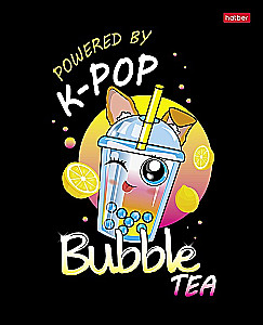A5 vihik - seeria: Bubble tea (ruuduline)