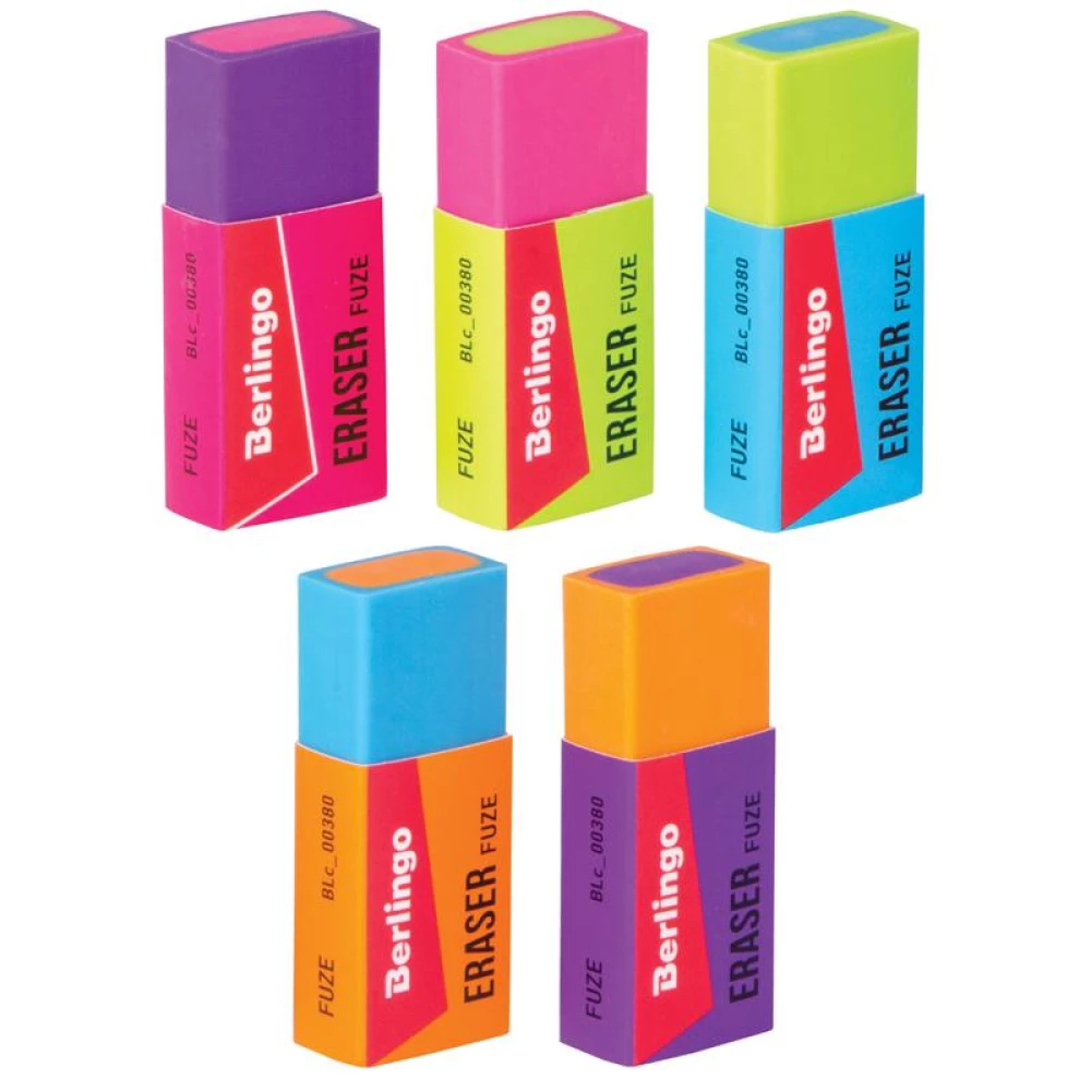 Eraser - Fuze, assorted