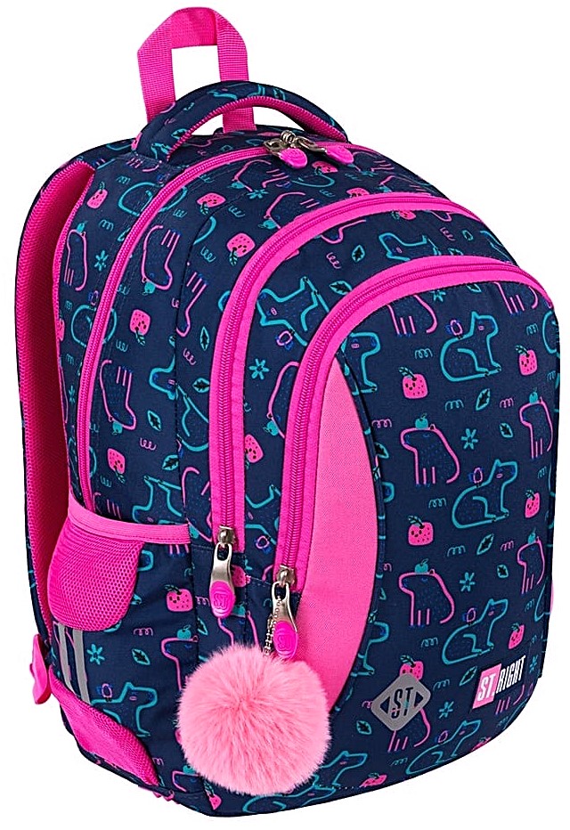 Rucksack mit drei Fächern Capybara