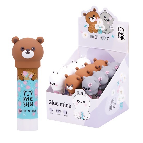 Kleeb, pliiats - Animals Me Shu, eri valikud