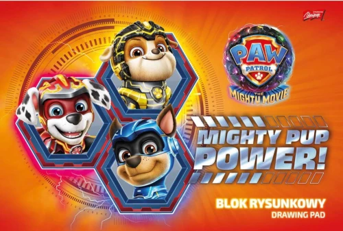 Zeichenbuch - Paw Patrol, A4, 20 Blätter