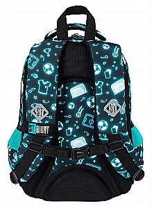 Backpack with Three Compartments Neon Football