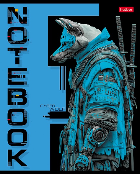 Notatnik A5 - seria: Cyber Animals (kratka)