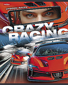 Notebook A5 - series: Crazy racing (grid)