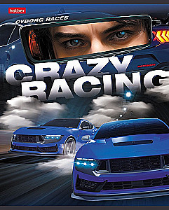 Notebook A5 - series: Crazy racing (grid)